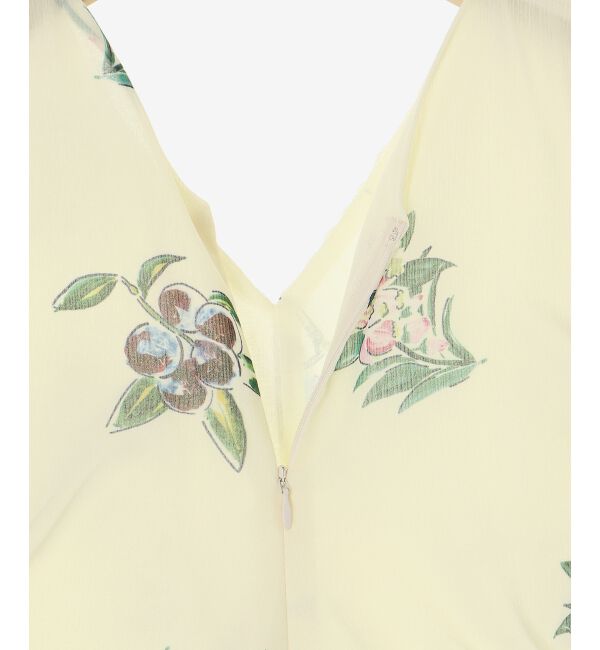  「《WEB/一部店舗限定アイテム》KAZUMIDOIボタニカルギャザーワンピース」|ワンピース|