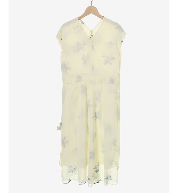 「《WEB/一部店舗限定アイテム》KAZUMIDOIボタニカルギャザーワンピース」|ワンピース|