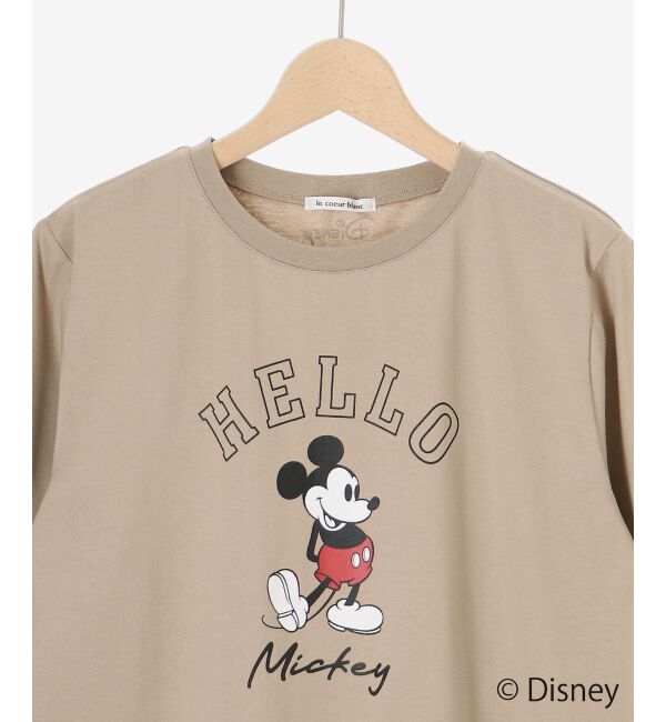  「【Disney】Hello/プリントTシャツ」|Tシャツ・カットソー|
