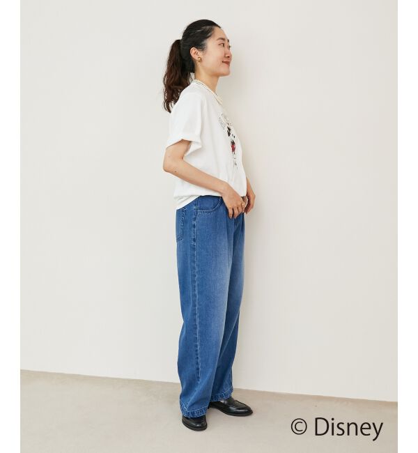 「【Disney】Hello/プリントTシャツ」|Tシャツ・カットソー|