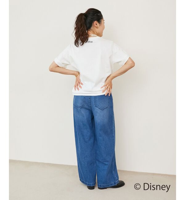  「【Disney】Hello/プリントTシャツ」|Tシャツ・カットソー|