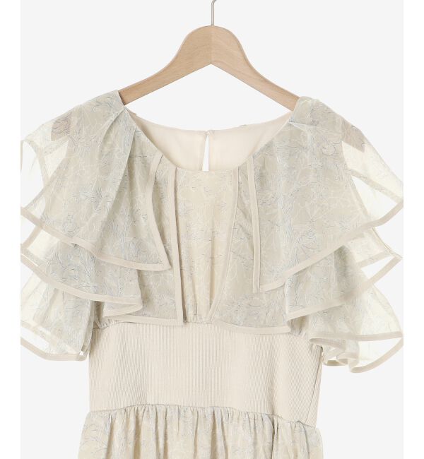  「ダブルカラーコルセットワンピース」|ワンピース|