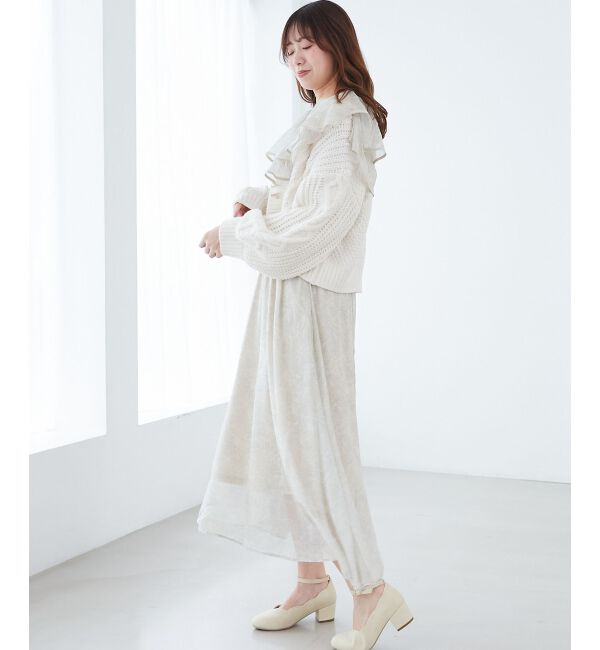  「ダブルカラーコルセットワンピース」|ワンピース|