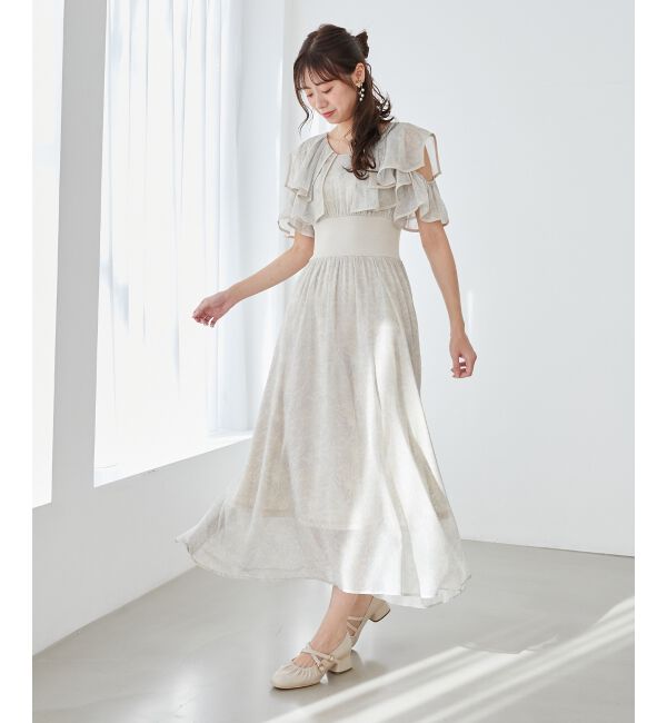  「ダブルカラーコルセットワンピース」|ワンピース|