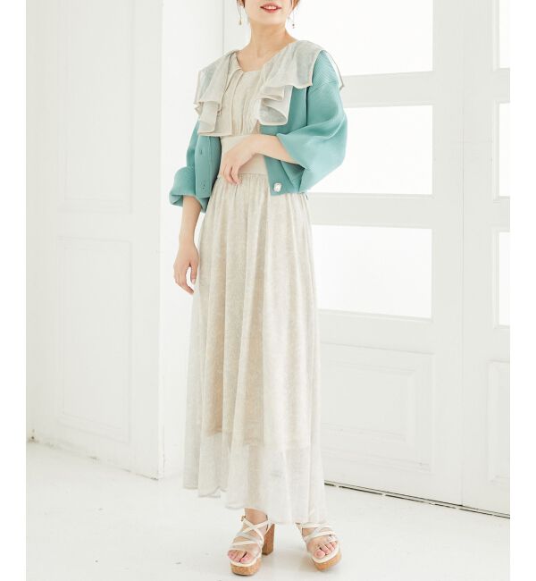  「ダブルカラーコルセットワンピース」|ワンピース|