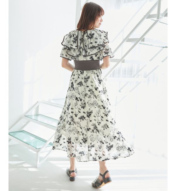  「ダブルカラーコルセットワンピース」|ワンピース|