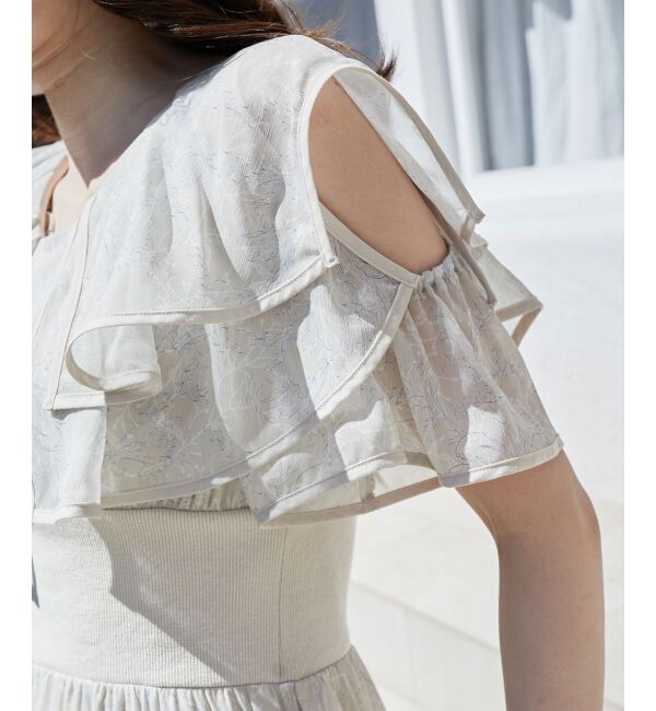  「ダブルカラーコルセットワンピース」|ワンピース|