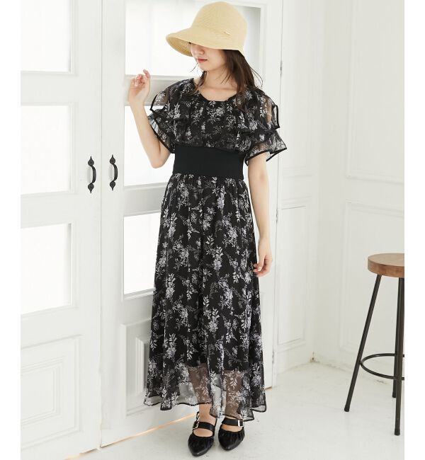  「ダブルカラーコルセットワンピース」|ワンピース|