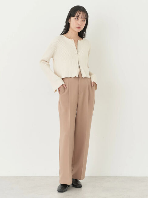 earth music&ecology「ダブルジップカーディガン」|カーディガン|