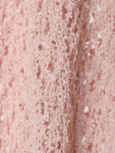 earth music&ecology「ファンシーヤーンすかしニットカーディガン」|カーディガン|