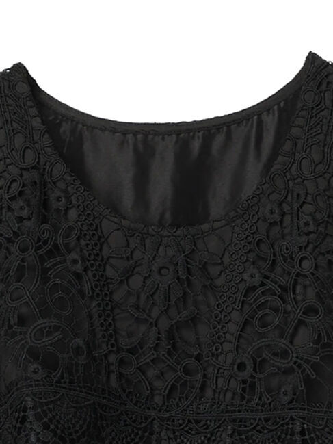 earth music&ecology「レースチュールプリーツワンピース」|ワンピース|