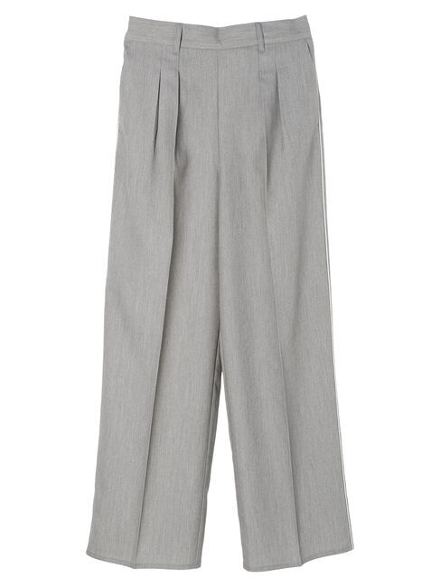Green Parks「パイピングサイドラインワイドパンツ」|その他|