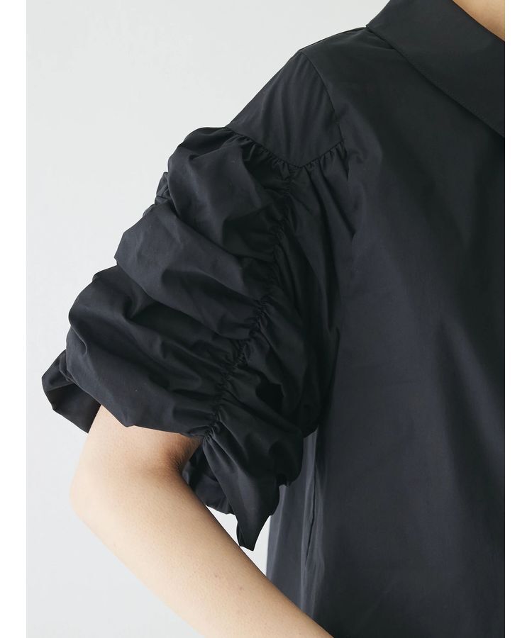 AnriettMusee「ギャザースリーブブラウス」|シャツ・ブラウス|