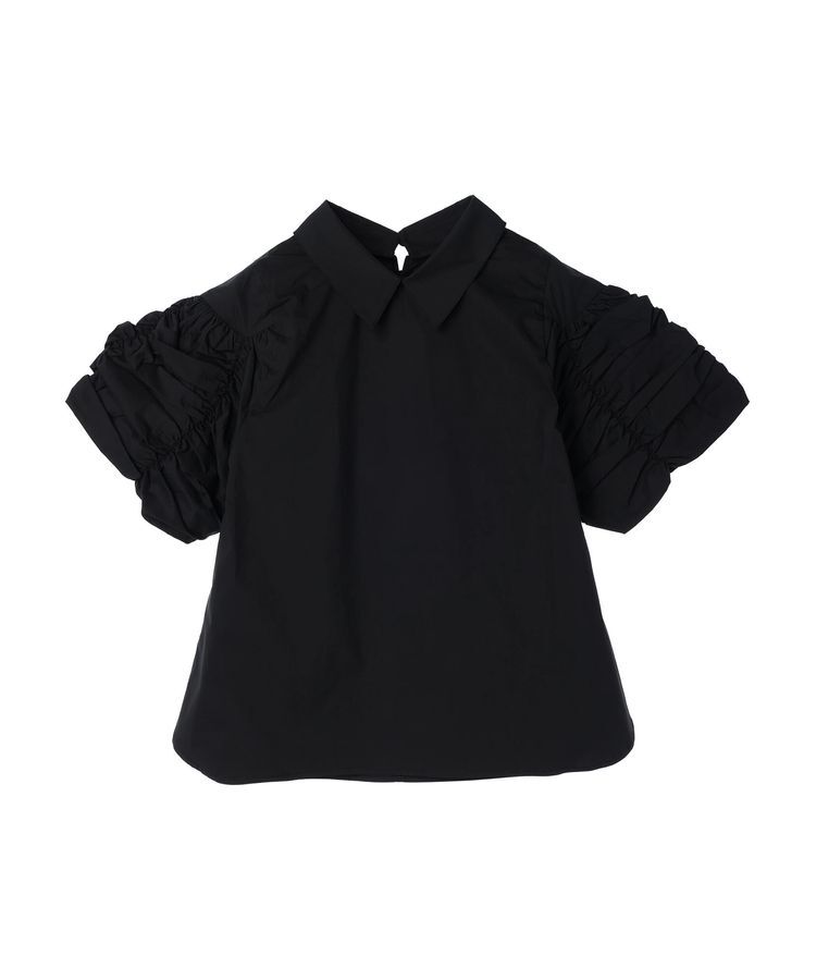 AnriettMusee「ギャザースリーブブラウス」|シャツ・ブラウス|
