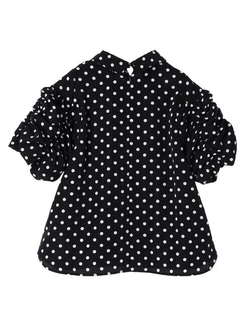 AnriettMusee「ギャザースリーブブラウス」|シャツ・ブラウス|