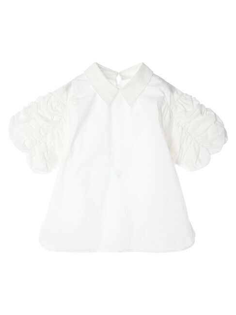 AnriettMusee「ギャザースリーブブラウス」|シャツ・ブラウス|