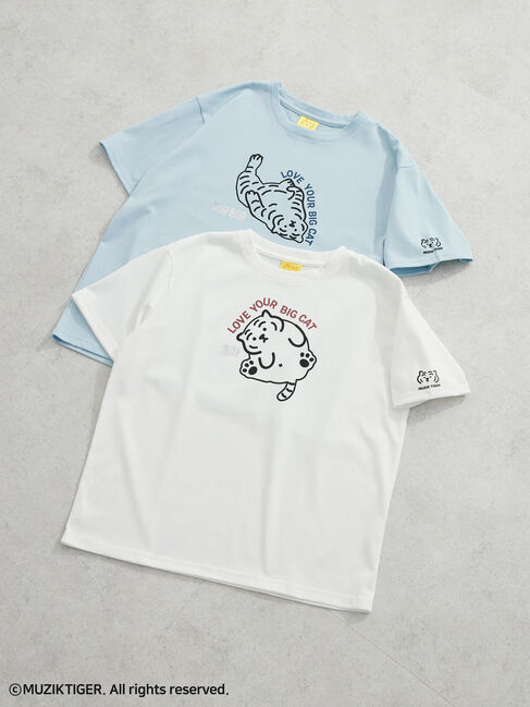 Green Parks「ムジークタイガー/BIG　CAT　Tシャツ」|Tシャツ・カットソー|