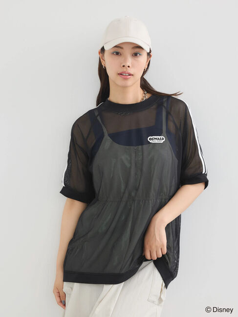 Green Parks「オズワルド/メッシュラインプルオーバー」|Tシャツ・カットソー|