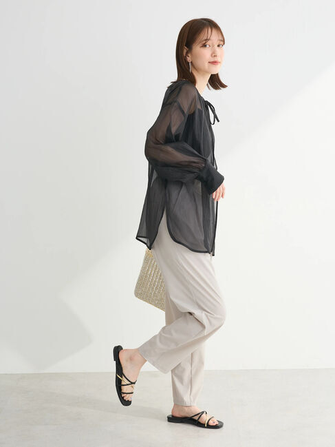 Green Parks「・ELENCARE　DUE　2wayシアーブラウス」|チュニック|