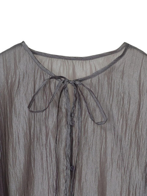 Green Parks「・ELENCARE　DUE　2wayシアーブラウス」|チュニック|