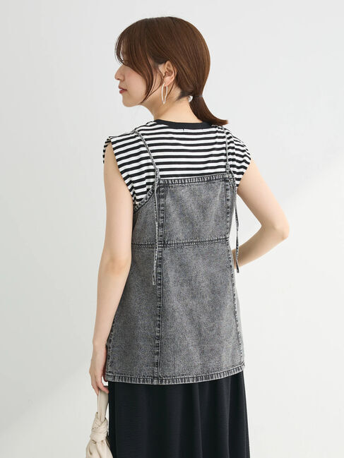 Green Parks「・ELENCARE　DUE　デニムロングキャミ」|インナー|