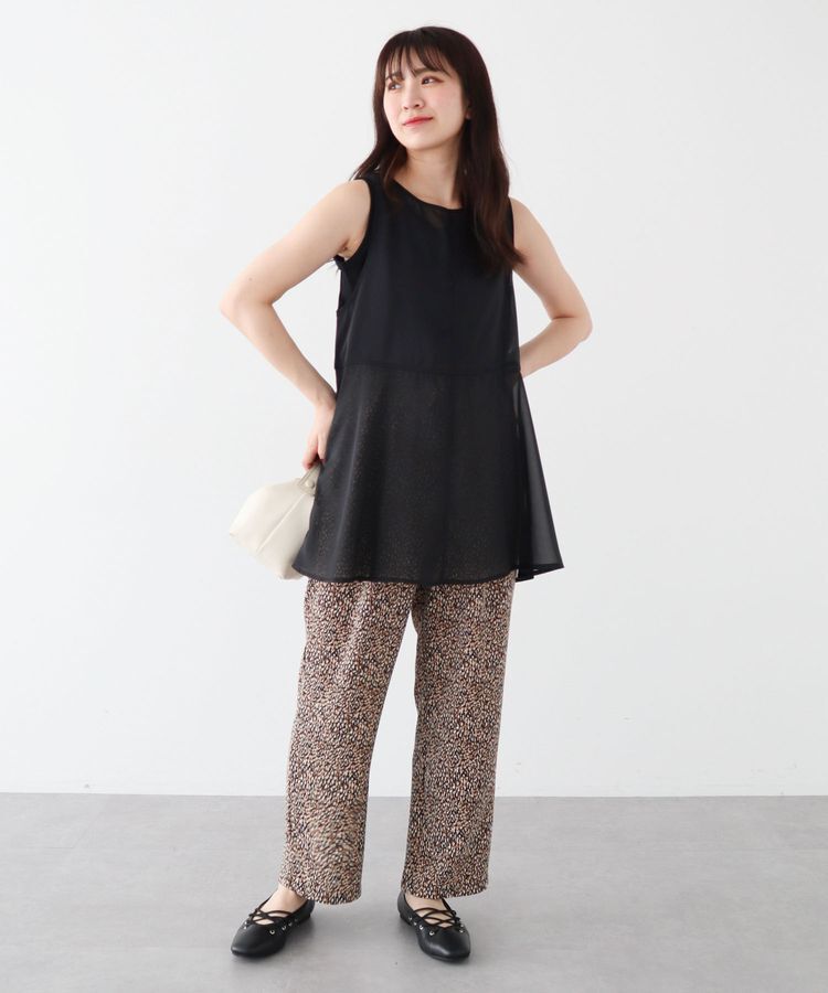 Green Parks「・ELENCARE　DUEオーガンジーノースリチュニック」|チュニック|