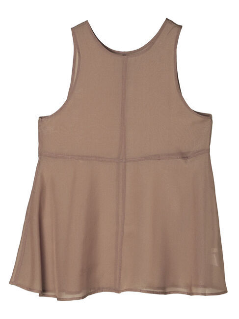 Green Parks「・ELENCARE　DUEオーガンジーノースリチュニック」|チュニック|