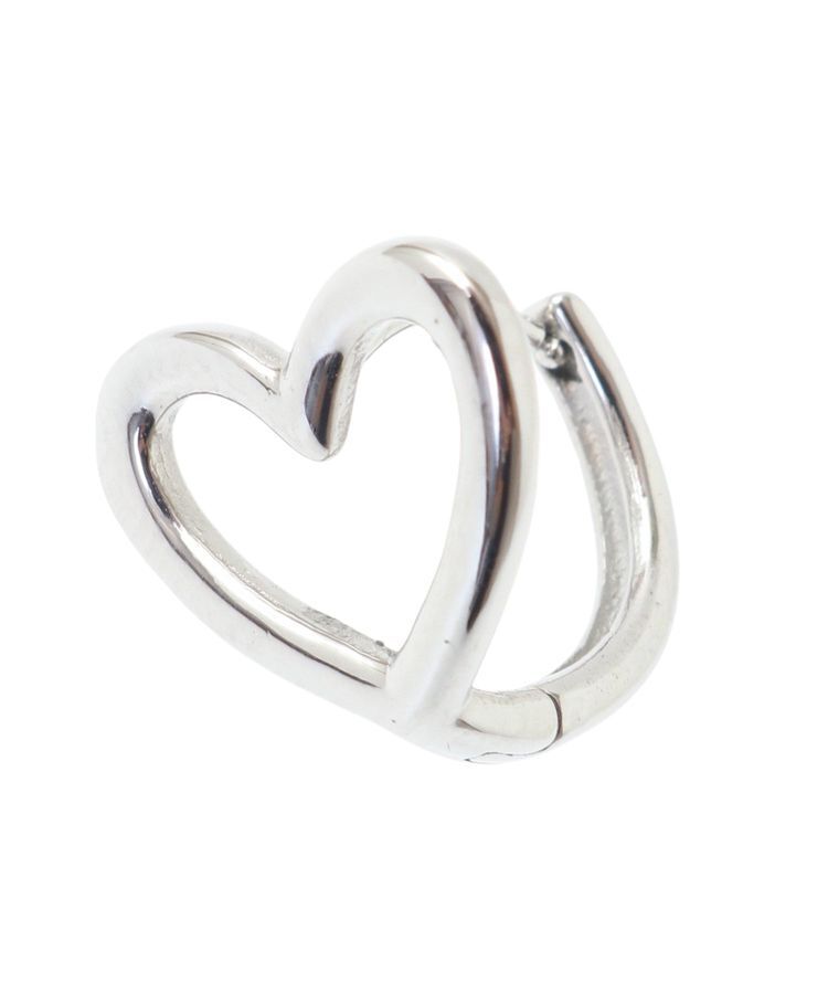 Green Parks「・HALF TIME サージカルオープンハートピアス」|ピアス|