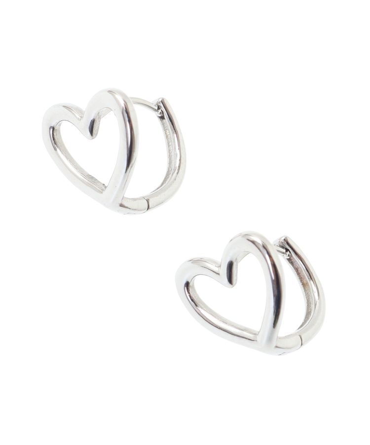 Green Parks「・HALF TIME サージカルオープンハートピアス」|ピアス|
