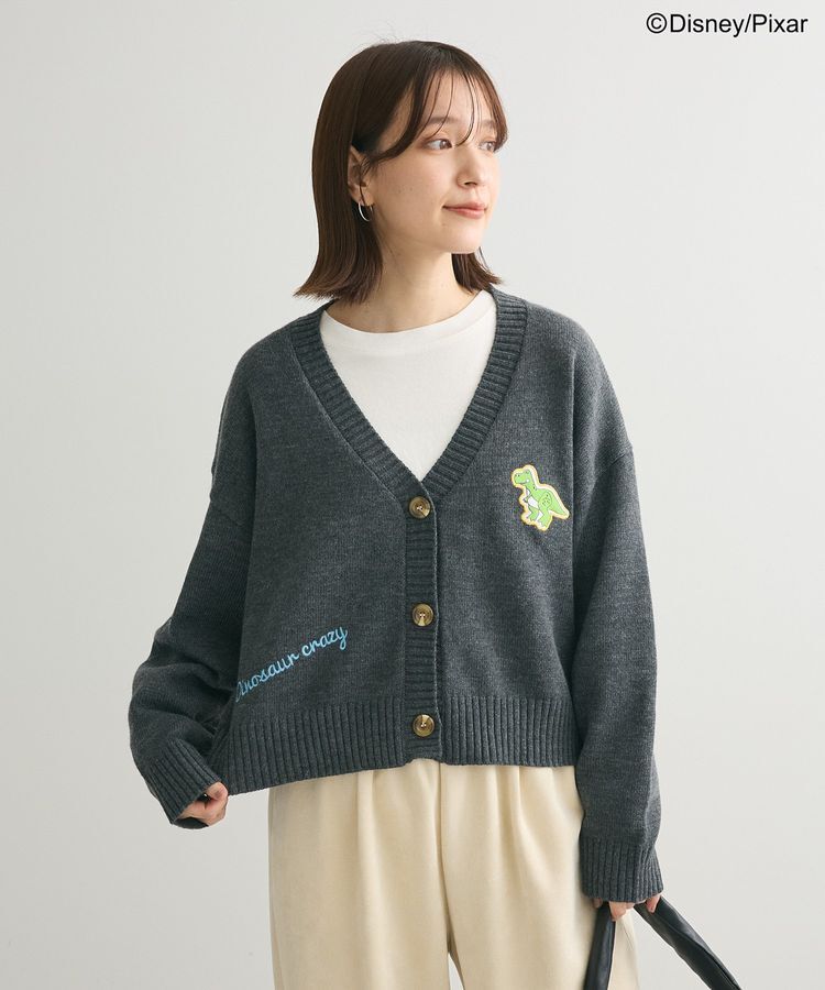 Green Parks「トイストーリー/ワッペンショート丈カーディガン」|カーディガン|