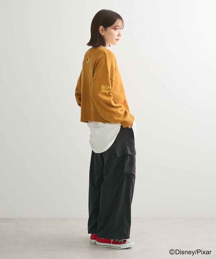 Green Parks「トイストーリー/ワッペンショート丈カーディガン」|カーディガン|