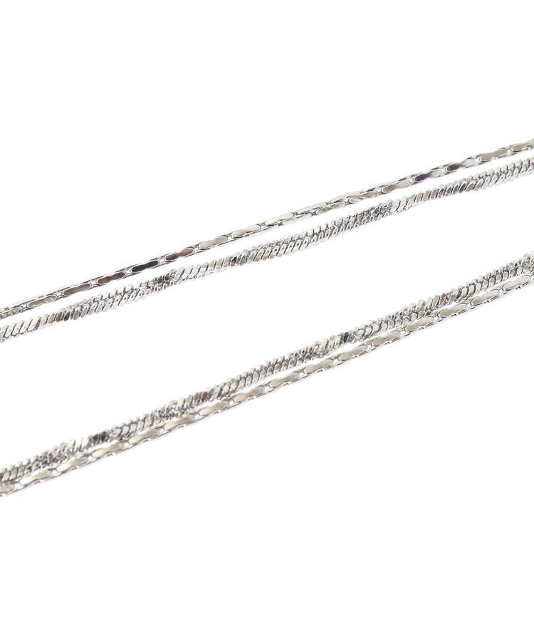 Green Parks「・HALF TIME サージカルレイヤードネックレス」|ネックレス|