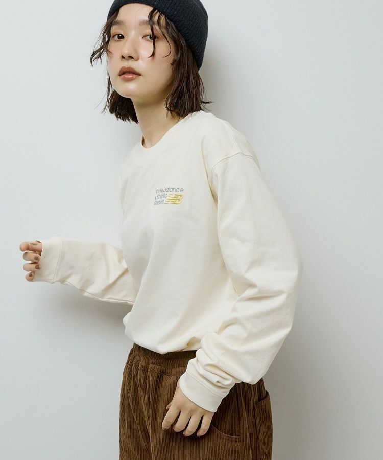 Green Parks「●NB プレミアムロゴロングスリーブTシャツ」|Tシャツ・カットソー|