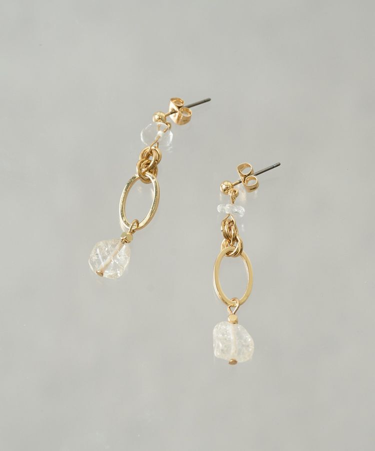 YECCA VECCA「クォーツピアス」|ピアス|