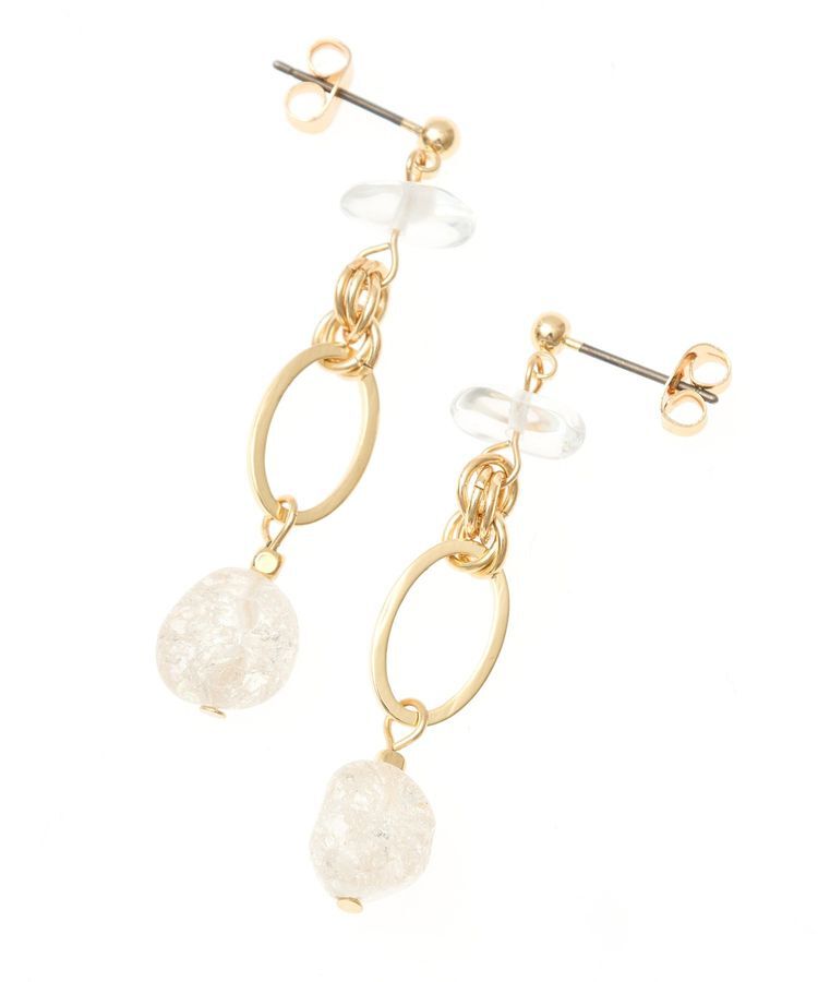 YECCA VECCA「クォーツピアス」|ピアス|