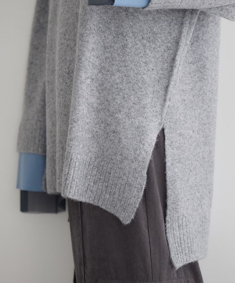 Editt by YECCA VECCA「袖レイヤードソフトニット」|ニット・セーター|