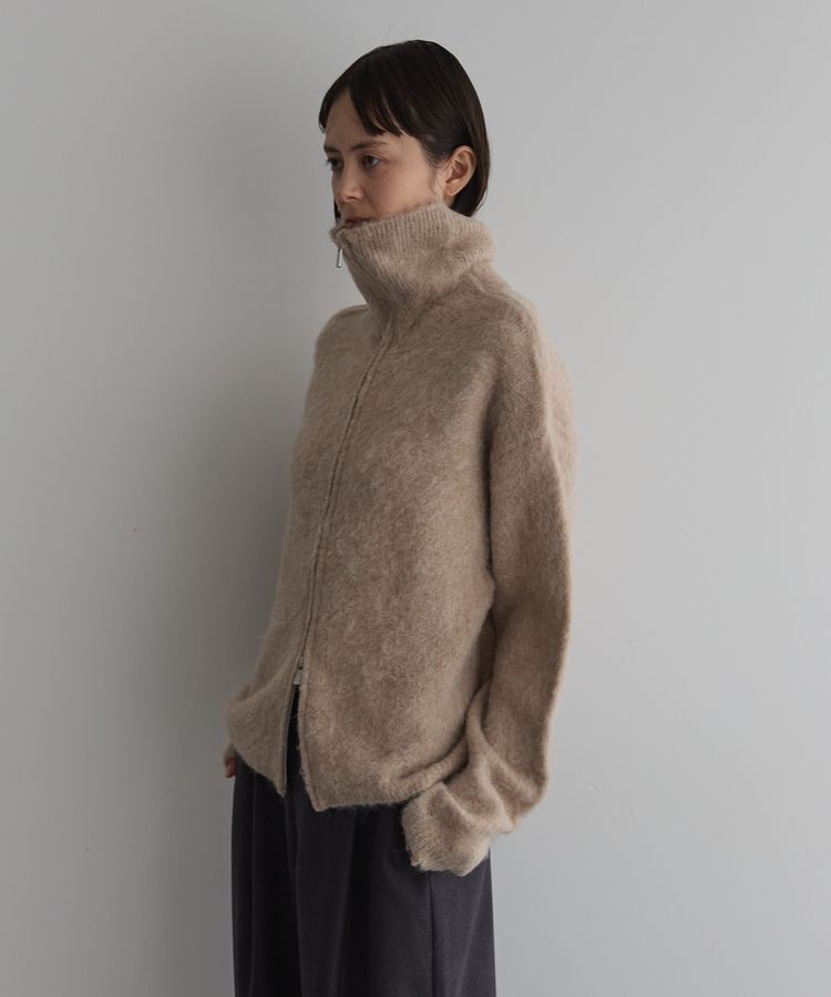 GARAGE OF GOOD CLOTHING「ダブルZIP付ニット」|カーディガン|Beige