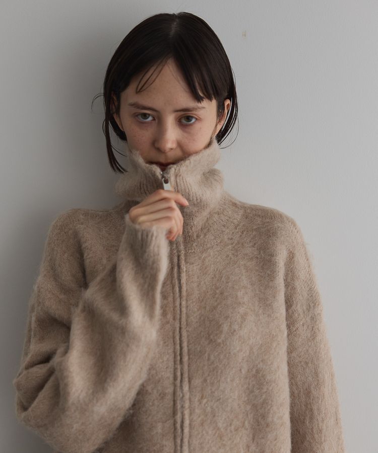 GARAGE OF GOOD CLOTHING「ダブルZIP付ニット」|カーディガン|