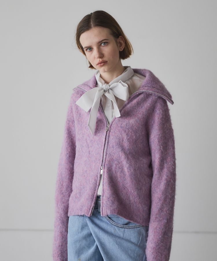 GARAGE OF GOOD CLOTHING「ダブルZIP付ニット」|カーディガン|