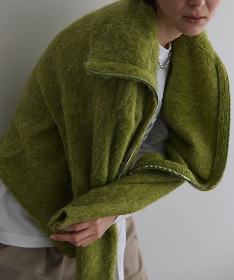 GARAGE OF GOOD CLOTHING「ダブルZIP付ニット」|カーディガン|