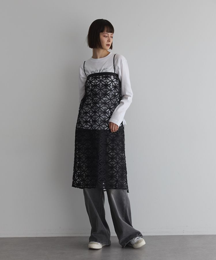 GARAGE OF GOOD CLOTHING「2WAYレース巻きスカート」|スカート|