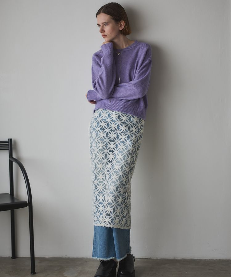 GARAGE OF GOOD CLOTHING「2WAYレース巻きスカート」|スカート|