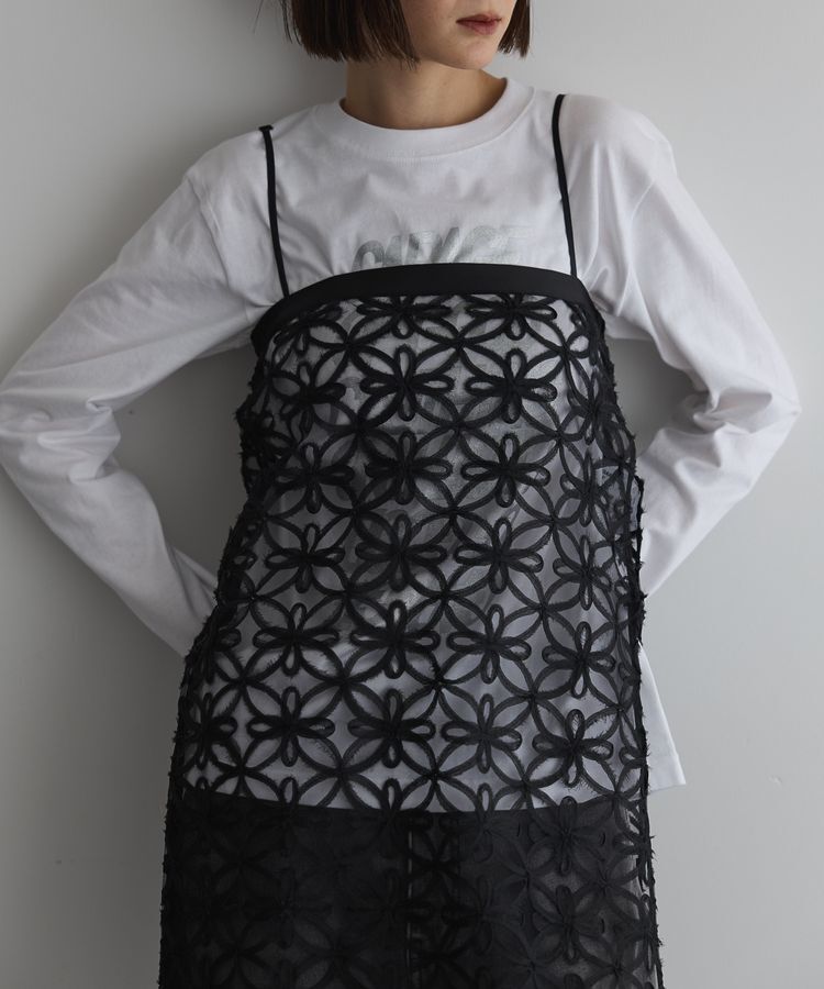 GARAGE OF GOOD CLOTHING「2WAYレース巻きスカート」|スカート|