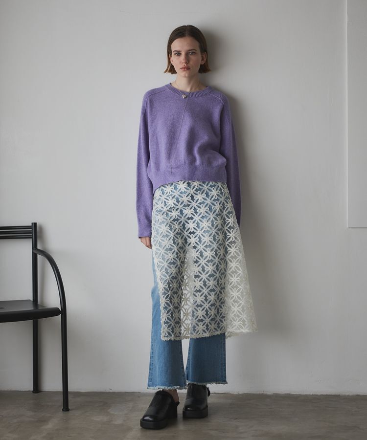 GARAGE OF GOOD CLOTHING「2WAYレース巻きスカート」|スカート|