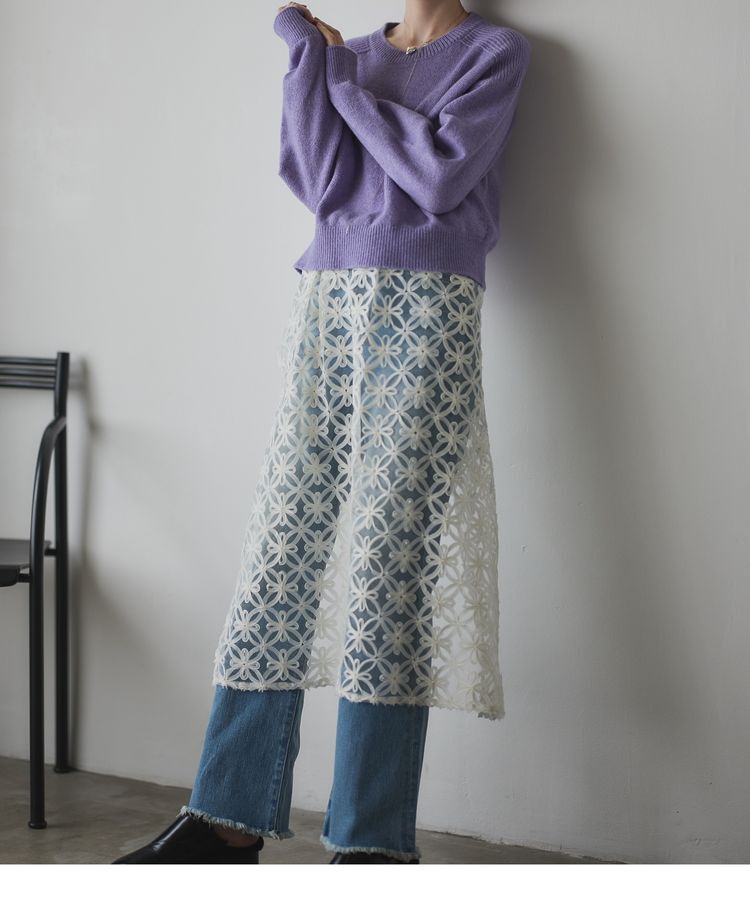 GARAGE OF GOOD CLOTHING「2WAYレース巻きスカート」|スカート|