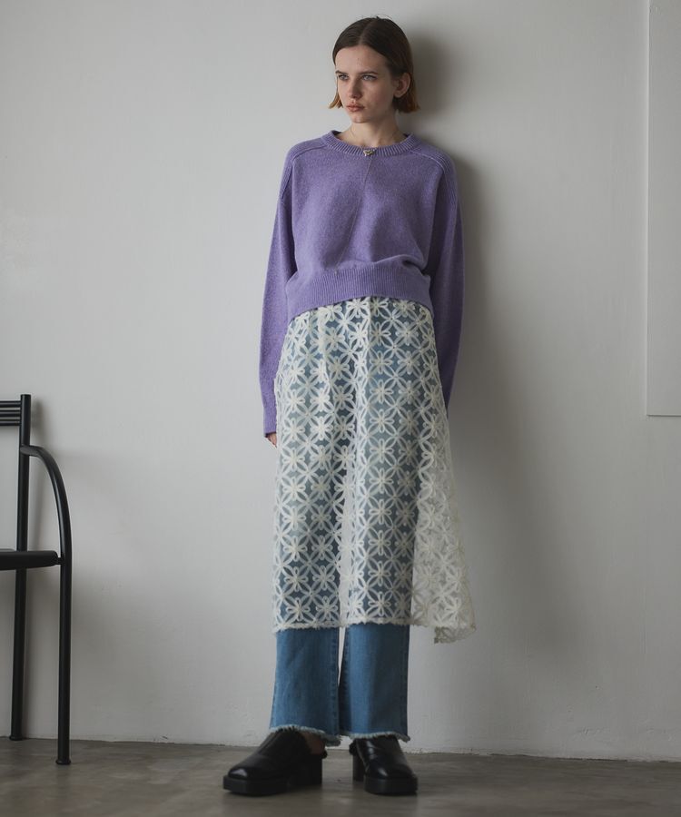 GARAGE OF GOOD CLOTHING「2WAYレース巻きスカート」|スカート|