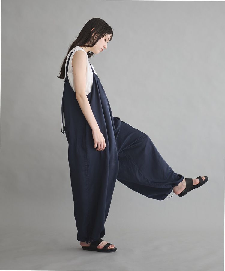 GARAGE OF GOOD CLOTHING「タックワイドオールインワン」|オールインワン|