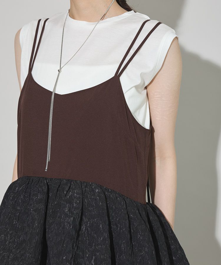 GARAGE OF GOOD CLOTHING「バルーンレイヤードワンピース」|ワンピース|