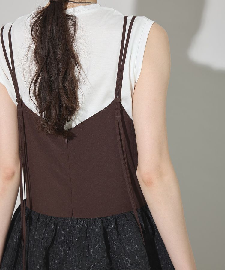 GARAGE OF GOOD CLOTHING「バルーンレイヤードワンピース」|ワンピース|