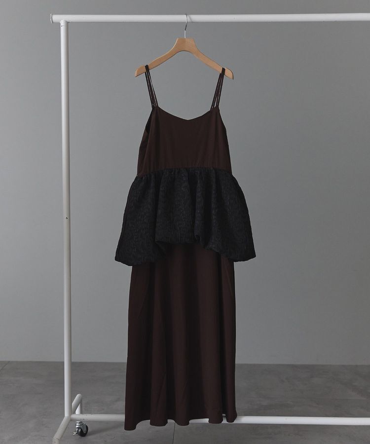 GARAGE OF GOOD CLOTHING「バルーンレイヤードワンピース」|ワンピース|